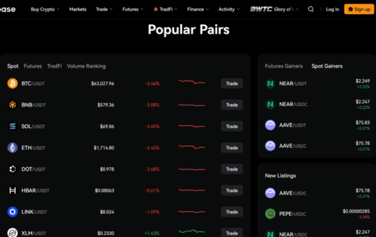 BitBase Crypto Futures Exchange