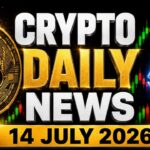 Latest Crypto News Today — 14 July 2026 | Bitcoin, Ethereum & ETF Update | Trading candles