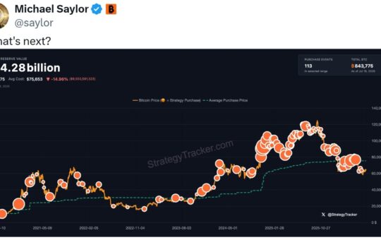 Michael Saylor Teases Strategy’s Next Bitcoin Move After Buying Pause and $3 Billion Cash Buildup