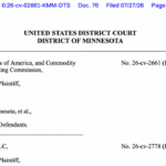 Minnesota Judge Blocks Prediction-Market Ban but Says Some Contracts Aren't Swaps