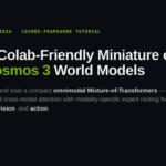 NVIDIA’s Cosmos-Framework Tutorial: Designing a Colab-Friendly Miniature of Cosmos 3 World Models with Omnimodal Mixture-of-Transformers
