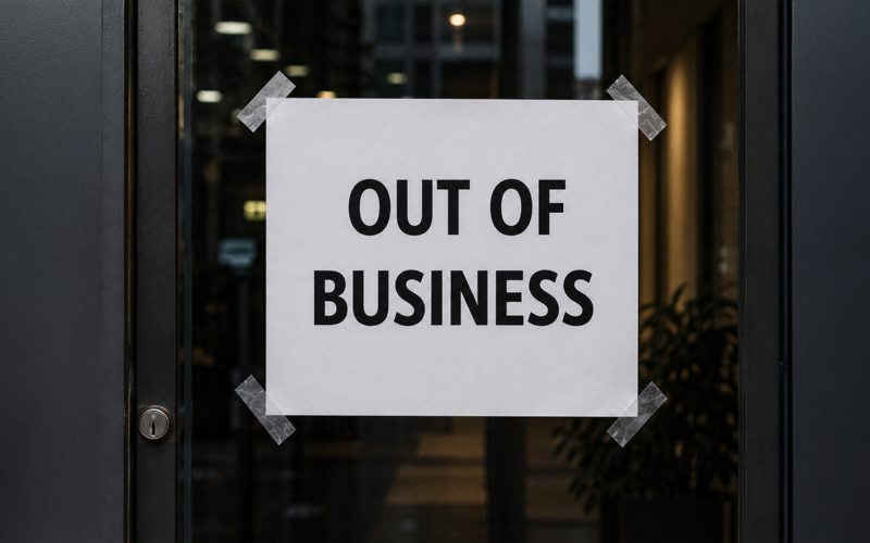 Over 60 Crypto Firms and Projects Fold in 2026 as Bankruptcies, Bear Market and Hacks Rip Industry Apart
