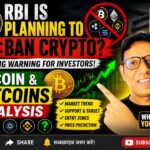 RBI backs crypto ban, tax department big update | Bitcoin and alt coins update