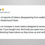 Relay Protocol Warns of Robinhood Chain Honeypot Coins