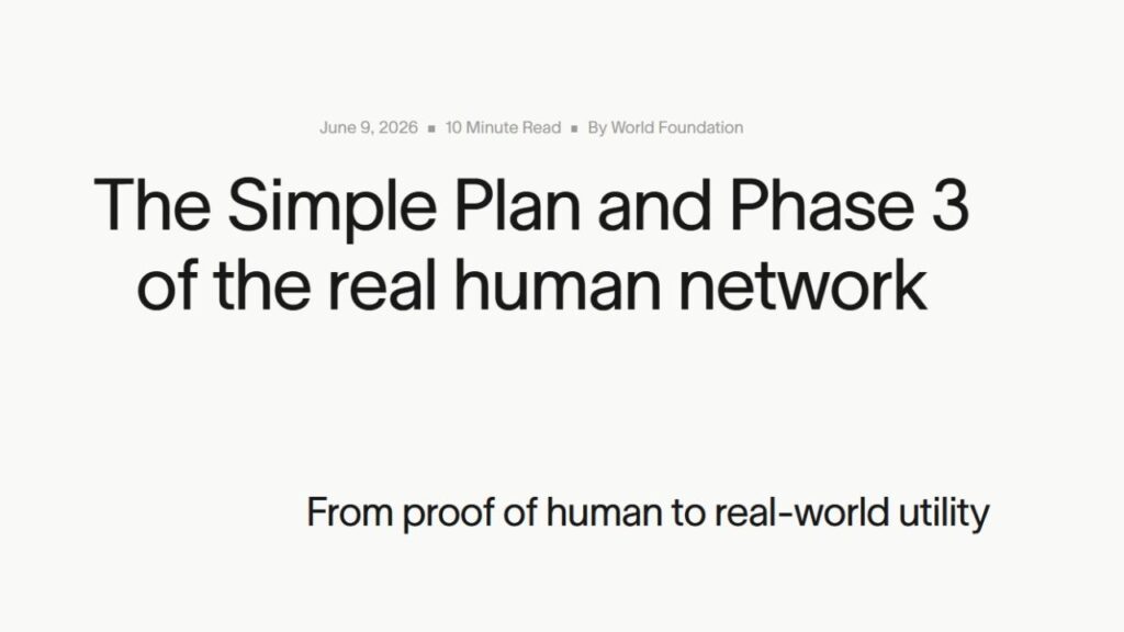 Sam Altman-Backed Project Launches Phase 3 to Drive Real-World Utility