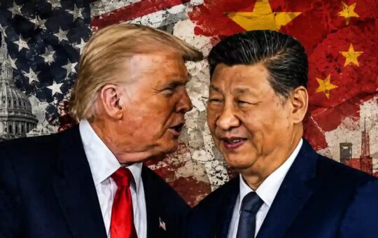Trump Says Crypto Figures 'Lucky' as US Fights China Over Crypto Dominance