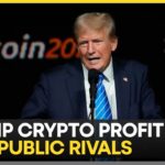 Trump’s Crypto Income Tops $1.4 Billion, Beats Coinbase In 2025 | WION