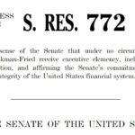 US Senate Unanimously Opposes Any Pardon for Sam Bankman-Fried After FTX Fraud