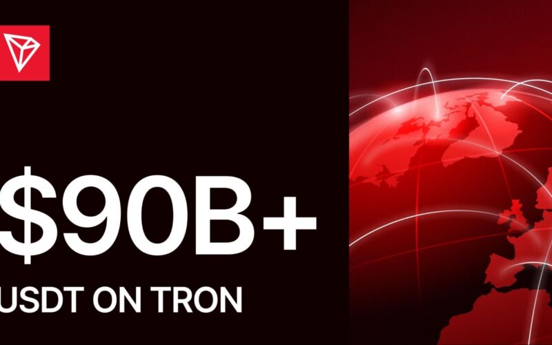 USDT on TRON Exceeds $90 Billion as TRON Leads USDT Transfer Volume With $4.2 Trillion YTD