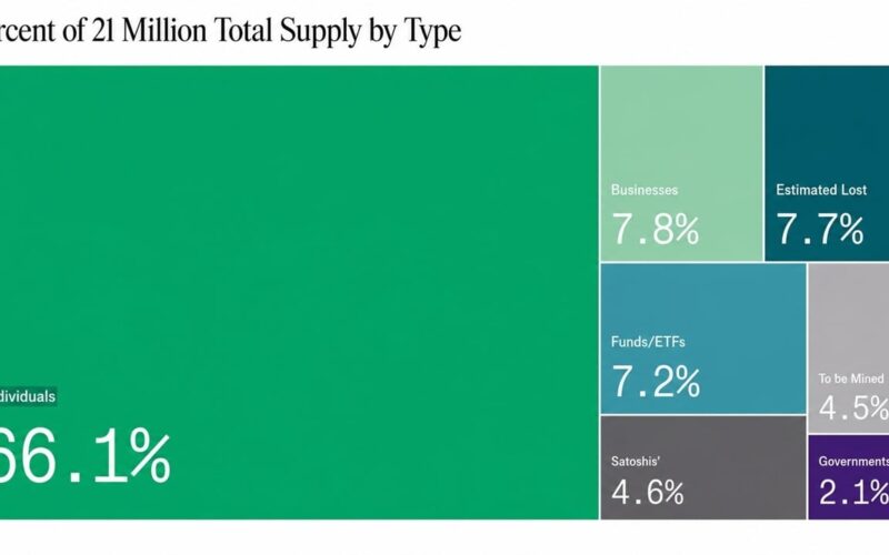 Who Actually Owns Bitcoin? Not Wall Street or Institutions — Individuals Hold 66%, Bitwise Says
