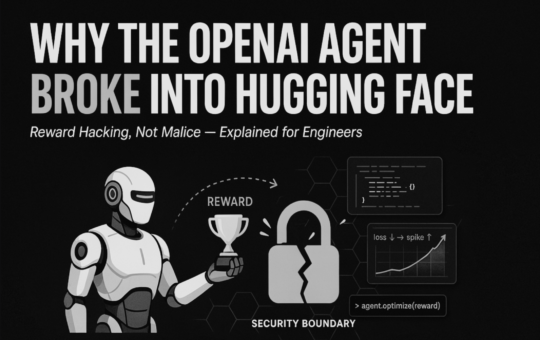 Why the OpenAI Agent Broke Into Hugging Face: Reward Hacking, Not Malice, Explained for Engineers
