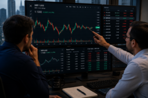 XRP faces resistance below the 50-Day EMA despite improving momentum