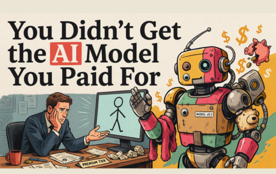 You Didn't Get the AI Model You Paid For