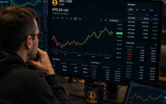 ZEC surges 4%, targets new weekly high