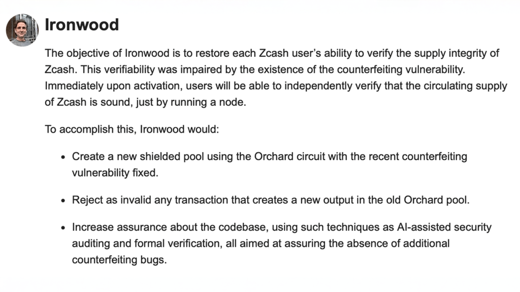 Zcash Price Climbs 13% in a Week as Network Preps Ironwood Upgrade