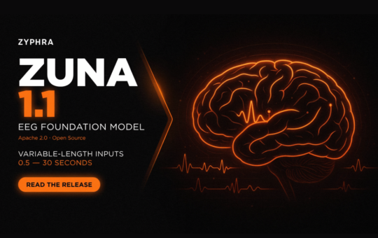 Zyphra Releases ZUNA1.1: An Apache 2.0 EEG Foundation Model With Variable-Length Inputs From 0.5 To 30 Seconds