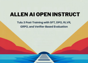 AllenAI Open Instruct Tulu 3 Post-Training with SFT, DPO, RLVR, GRPO, and Verifier-Based Evaluation