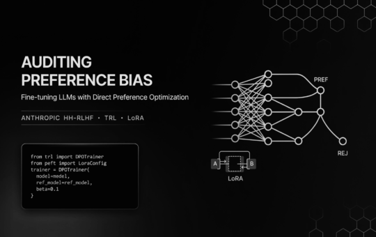 Auditing Preference Biases and Fine-Tuning Language Models with Direct Preference Optimization on Anthropic HH-RLHF Using TRL and LoRA