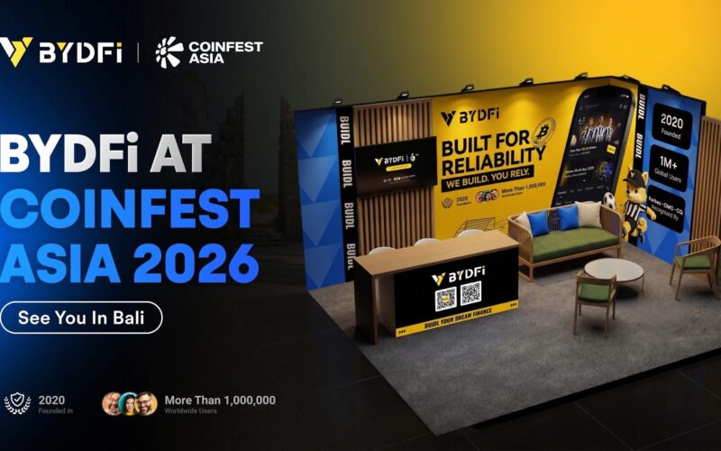 BYDFi Joins Coinfest Asia 2026, Connecting With Institutions, Builders and Traders in Bali