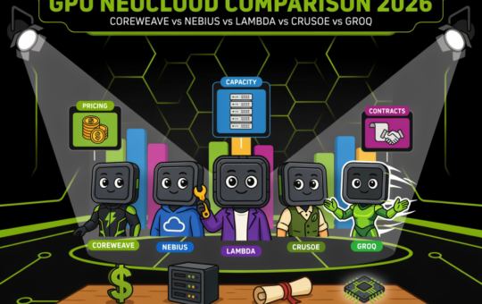 Best GPU Neoclouds 2026: CoreWeave, Nebius, Lambda, Crusoe, and Groq Ranked by Published Pricing and Contracted Power