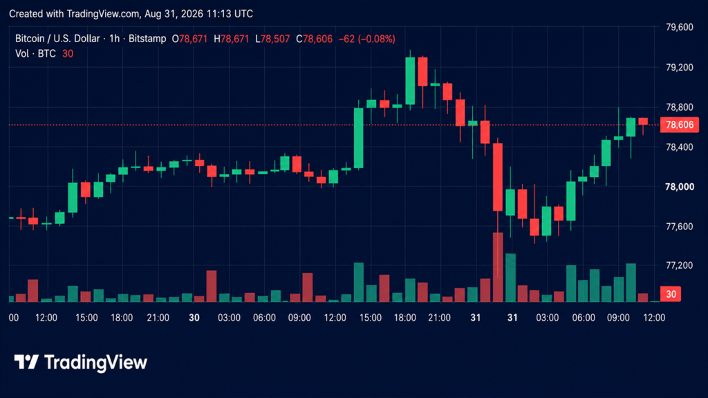 Bitcoin Price Battles Back From $77K as Bulls Eye $80K Breakout
