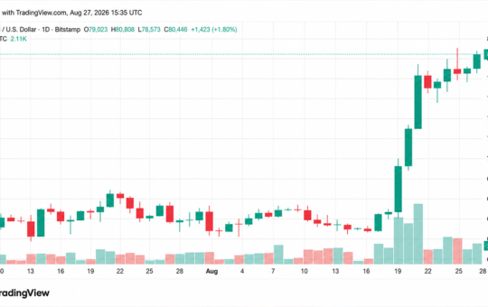 Bitcoin Price Rockets Past $80K as Leveraged Shorts Get Crushed