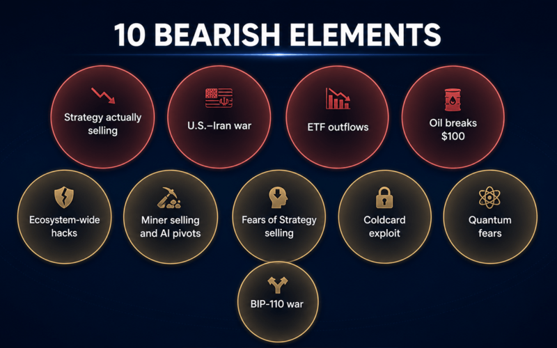 Bitcoin Takes 10 Bearish Blows in 2026 Yet Faces Its Mildest Bear Market