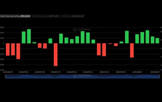 Blackrock's IBIT Captures $479M as Bitcoin ETFs Extend Streak