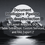 Building an End-to-End Document Intelligence Pipeline with deepDoctection