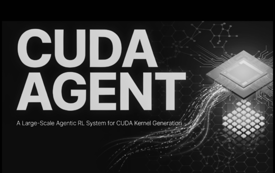 ByteDance Seed and Tsinghua AIR Introduces CUDA Agent: A Large-Scale Agentic RL System for CUDA Kernel Generation