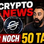 CRYPTO NEWS❗Nur noch 50 Tage?! XLM $726 Millionen?! HBAR mit dem stärksten Use Case?