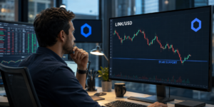 Chainlink pauses near $9.56 as ETF inflows support breakout hopes