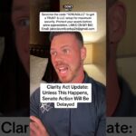 Crypto Clarity Act Update: Will Senate Pass It Before Recess?