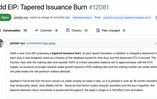Ethereum Devs Want ETH Staking Rewards to Hit 0% at 50% Staked