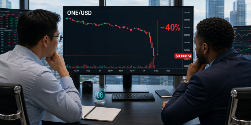 Harmony’s ONE token crashes 40% following a major exploit