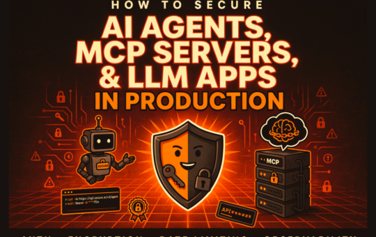 How to Secure AI Agents, MCP Servers, and LLM Apps in Production
