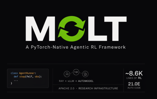 NVIDIA AI Releases Molt: A PyTorch-Native Agentic Reinforcement Learning Framework