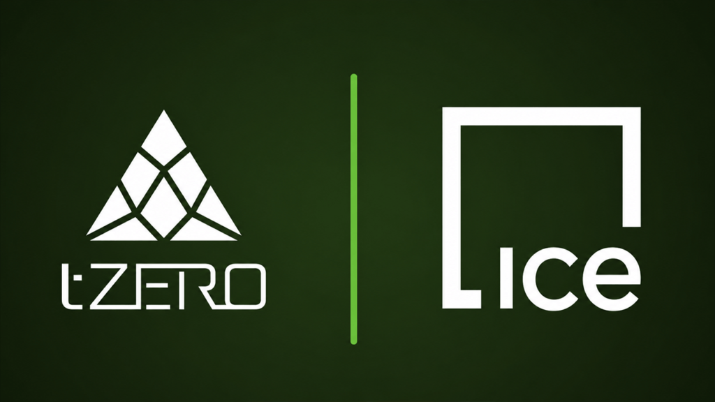 NYSE Owner ICE Taps Tzero as 24/7 Tokenized Stock Race Ignites