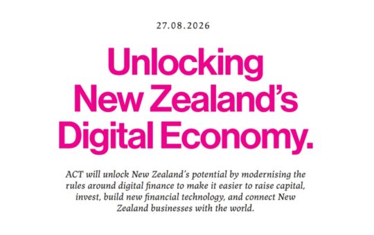 NZ’s ACT Party Proposes Waiving Capital Gains Tax on Crypto