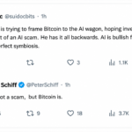 Peter Schiff Says AI Could Turn Into Bitcoin's Biggest Threat – Bitcoin News