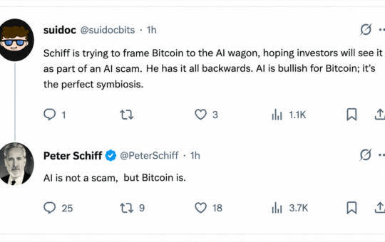 Peter Schiff Says AI Could Turn Into Bitcoin's Biggest Threat – Bitcoin News