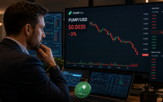 Pump.fun retreats 3% as open interest and TVL reach record highs