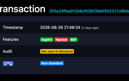 Starkware Mines Quantum-Safe Bitcoin Transaction on Mainnet