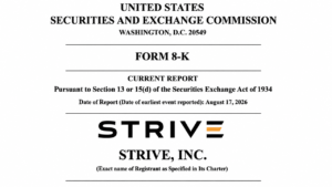 Strive Buys 79 Bitcoin, Expands Its $1.27B Corporate BTC War Chest – Bitcoin News