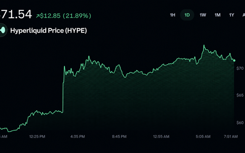 Trump's Hyperliquid Name-Drop Sends HYPE Charging Toward Record Highs