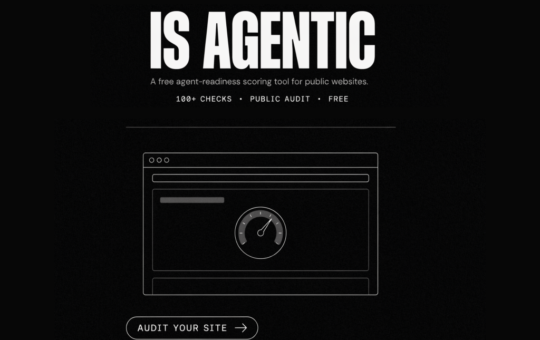 Vercel Introduces 'Is Agentic', a Free Agent-Readiness Scoring Tool That Audits Public Websites Using Ora's 100+ Checks