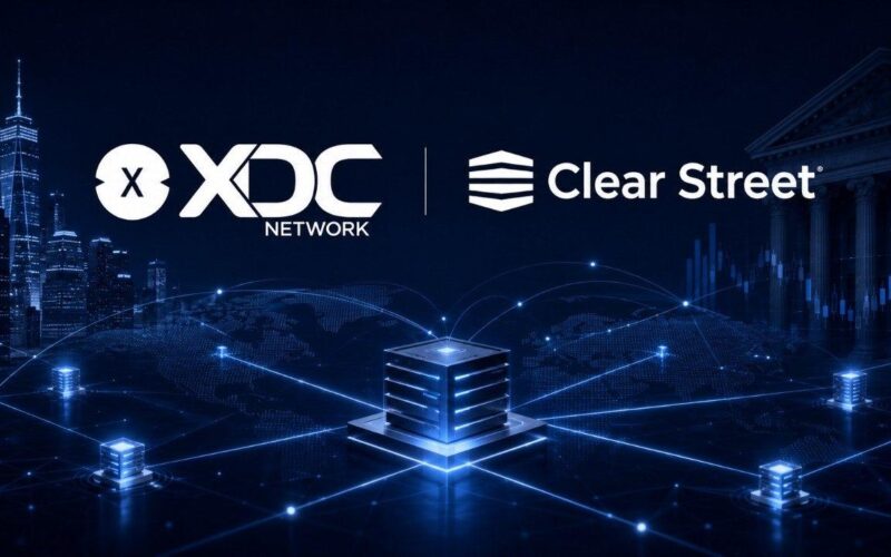 XDC Network Adds Clear Street as Institutional Masternode Validator – Bitcoin News