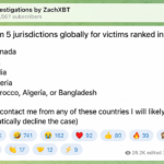 ZachXBT Exposes Canada as Worst Global Hotspot for Crypto Fraud