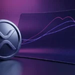XRP-inspired token beside moving-average lines showing repeated golden and death cross cycles