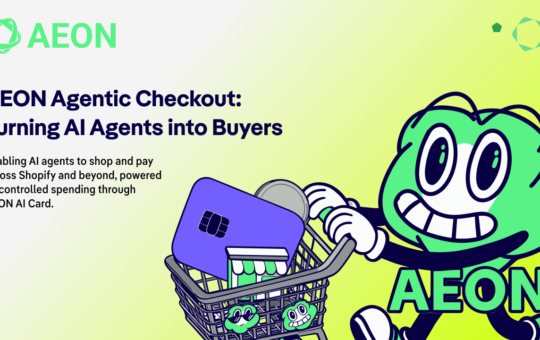 AEON Launches Agentic Checkout, Powered by AI Card for Autonomous Commerce